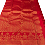  Kanchipuram Handloom Red Silk Saree with Gold Zari