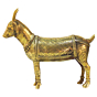 Brass Goat Statue KBH08795