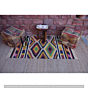 Handmade 100% Multi Color Cotton Rug (90x150 cm)