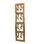 Traditional Tribal Dhokra Brass Wall Decor for Home & Living Room BH11934
