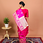 Mayur Border Handwoven Banaras Saree