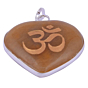 Brown Aventurine Heart Pendant for Reiki Healing