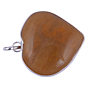 Brown Aventurine Heart Pendant for Reiki Healing