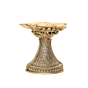 Brass Diya for Puja Traditional Brass Oil Lamp for Home Temple, Aarti & Diwali Decoration BH11967