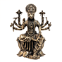 Brass Varahi Mata Idol with Kamal Base for Home Temple & Gift BH12429