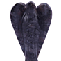 Handcarved Larvikite Stone Angel Figurine