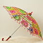 Colorful Embroidered Decor Umbrella | Ethnic Decorative Parasol