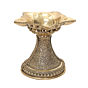 Brass Diya for Puja Traditional Brass Oil Lamp for Home Temple, Aarti & Diwali Decoration BH11967