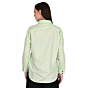 AWWRAT Womens Oversized Applique Patchwork Shirt , Green 