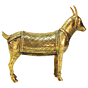 Brass Goat Statue KBH08795