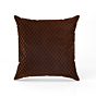 Faux Fur Cushion Covers | Pack of 2 | Brown | 16x16 Inch 