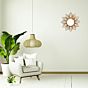 Bamboo Sunflower Design Mirror Cane Wall Mirror | 27 * 27 * 1.5 inches