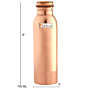 Pure Copper Water Bottle | 700 ML