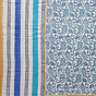 Tasar Dobby Silk Printed Saree | Blue