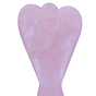 Handcarved Rose Quartz Angel Figurine