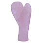 Handcarved Rose Quartz Angel Figurine