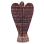 Handcarved Aragonite Stone Angel Figurine