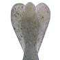 Handcarved Prehnite Stone Angel Figurine