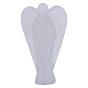 Handcarved Opalite Stone Angel Figurine