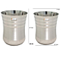 Stainless Steel Drinking Glass