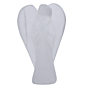 Handcarved Clear Quartz Angel Figurine