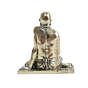 Swami Samarth Maharaj Brass Statue for Pooja Room, Spiritual Decor & Devotional Worship BH11261