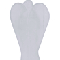 Handcarved Clear Quartz Angel Figurine