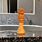 Handmade Wooden Ashok Pillar | 4 Inch