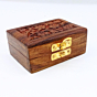 Santarms Wooden Small Storage Box for Jewellery/Gifts/Showcase