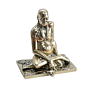 Swami Samarth Maharaj Brass Statue for Pooja Room, Spiritual Decor & Devotional Worship BH11261