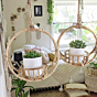 Rattan Cane Plant Pot Holder | Natural Finish | Pack Of 1