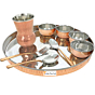 Steel copper thaliset 13 inch