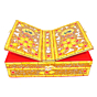 Handmade Quran Box fordable Wooden rehal holy Books Stand Quran Box Stand Book Stand Golden Beads Work