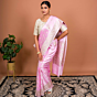 Guldasta Handwoven Banarasi Silk Saree in Pink | Pure Silk