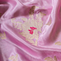 Guldasta Handwoven Banarasi Silk Saree in Pink | Pure Silk