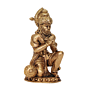 Brass Hanuman Idol Small Mini Bajrangbali Murti for Pooja BH12031