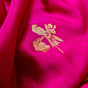 Boota Handwoven Banarasi Silk Saree Magenta