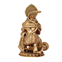 Brass Hanuman Idol Small Mini Bajrangbali Murti for Pooja BH12031