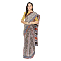 Tasar Dobby Silk Printed Saree | Multicolour