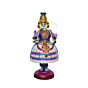 kathakail dancing doll | 14 Inches | Paper mache