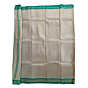 Tussar Karvati Kinar Saree with teal border