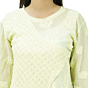 Handmade Angrakha Style Chikan Kurti