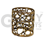 Napkin Ring Holder Round - Home Decor - GI Certified Bengal Dokra