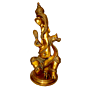 Brass writing lord Ganesha KBH00001