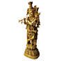 Brass Standing Krishna Idol KBH00002