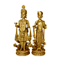 Brass Lord Swaminarayan Idol KBH00009