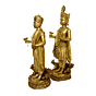 Brass Lord Swaminarayan Idol KBH00009