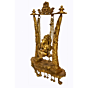 Brass Lord Ganesha on Swing KBH00017