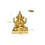 Brass Dagdu Ganesha KBH00021