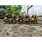 Brass Seating Ganesha Musical Set Of 5 KBH00026